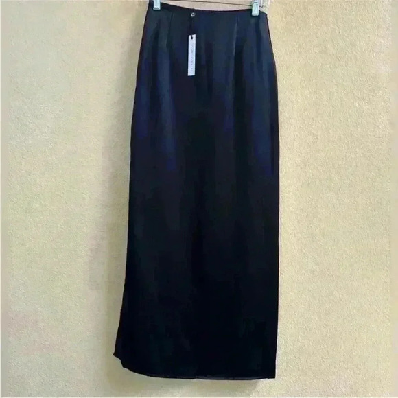 Stillwater- The "Cupro Silky Dani Maxi Skirt" Black Extra Small New With Tags! - Picture 8 of 10